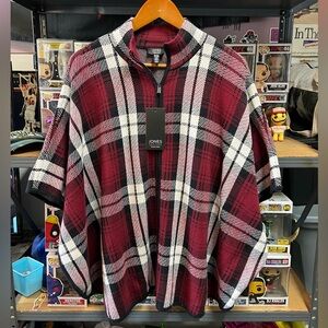 NWT Jones New York Signature Plaid Shawl